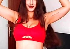 morena shakes her huge natural tits till you explode in pleasure