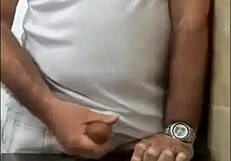 Carvallini Old Man Unloads Massive Cumshot Handjob Load