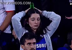 Pregnant bald ex pounds bent-over argentinean pussy doggystyle home