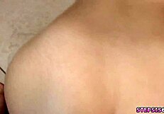 Petite Teen Freaks Out Over Monster Cock From Annoying Stepbro!