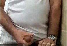 Carvallini Old Man Unloads Massive Cumshot Handjob Load