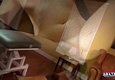 Busty Brunette Sarah James Sloppy Deepthroat Doggystyle Pound Cum Swallow