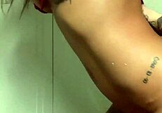 super sexy lingerie clings to curves as i cream body and ride dildo anal plug moaning hard