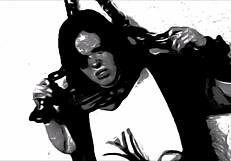 Zabel's massive bbw tits chained tight in rough bondage parody fuck