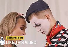 MATURE BLONDE COUGAR WITH PIERCED CLIT SEDUCES FOR RAW SEX TATTOOED SLIT