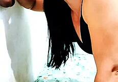 halloween oil massage turns into hot bbc deepthroat creampie surprise