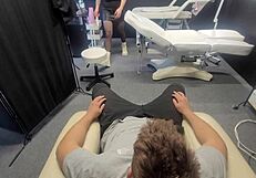 Whoa I went for a manicure but she grabbed my dick for a sloppy blowjob instead!!