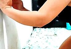 halloween oil massage turns into hot bbc deepthroat creampie surprise