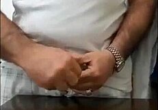 Carvallini Old Man Unloads Massive Cumshot Handjob Load