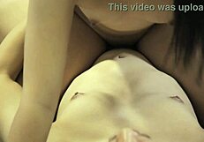 innocent asian creator starts her journey with teasing poses and playful touches