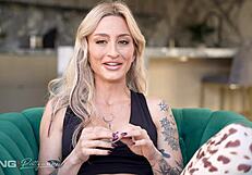 Kathryn Maes Interracial Threesome Double Big Black Cocks