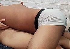 pinay teen rides boyfriend cowgirl in rough homemade fuck