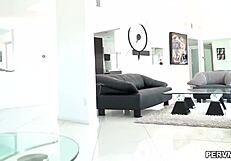 Anna Nicole West Delivers Spit-Drenched Blowjob On Wrex Oliver's Huge Cock