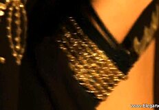 omg indian bollywood babe's nude scandal massage turns into erotic interracial blowjob 😘🔥