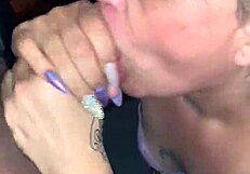 i worship this bbc deepthroating my mature slut throat