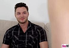 little sis teases bro then begs for his cock inside her