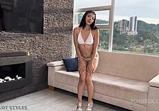 Petite Teen Emily White Takes BBC Anal Hardcore Fisting Huge Gape