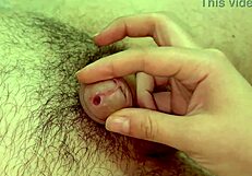 Humiliated Girl Sucks and Deepthroats Tiny Cock Closeup for Cumshot