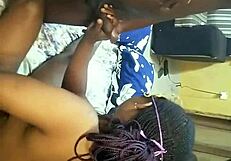 three fuck buddies mmf threesome doggystyle blowjob big cock pounding part 1