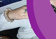 Pretty Young Petite Tatted White Girl Takes Quick Facial Cumshot After Blowjob