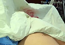 shh girls what if they catch us masturbating under blanket orgasms moans?