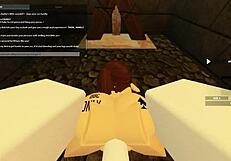 roblox whore 118 bends over shaking ass for deepthroat blowjob anal cum doggystyle