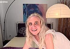 Mature granny's huge saggy tits bounce in boyfriend's rough anal fisting and creampie!