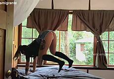 Daddy's Horny Babysitter Home Alone Craves Intense New Experiences