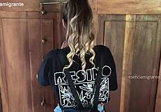 Daddy's Horny Babysitter Home Alone Craves Intense New Experiences