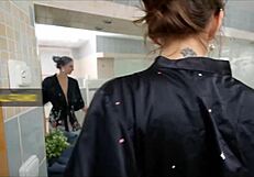 hey young dude, czech milf mommy seduces you for bathroom fuck now