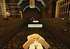 roblox whore 118 bends over shaking ass for deepthroat blowjob anal cum doggystyle