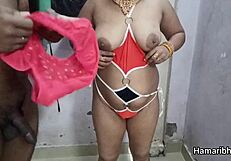 damn, this big ass indian bhabhi gets hardcore pounded by devar at home