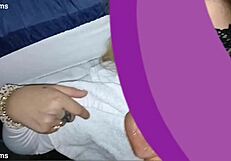 Pretty Young Petite Tatted White Girl Takes Quick Facial Cumshot After Blowjob