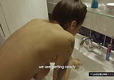 yo priscilla salerno's back in lasublimexxx ep 02... this italian milf's big tits interview is wild