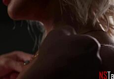 Big ass stepmom seduces stepson for hard pussy pounding alone at home