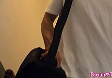 ts beauty gabrielly ferraz lures the masseur deep into bareback anal creampie action