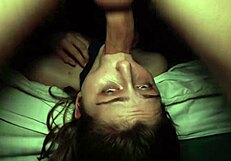 Pretty girl teases massive cock before swallowing thick cum load from funky town