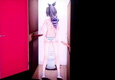 silver wolf's secret glory hole cravings pull you into the unknown depths