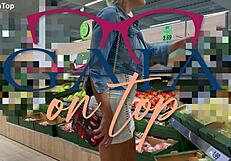 shoplyfter milf gapes ass with apple insertion anal prolapse and piss