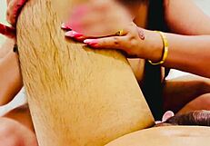 pakistani bhabhi oils desi penis with cream in juicy massage