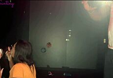 Prostitute Ass Grinds Gloryhole on Monster BBC Daily