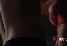 Big ass stepmom seduces stepson for hard pussy pounding alone at home