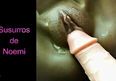 Shaved Fat Pussy Cums Hard on Thick Dildo Creampie Fantasy