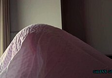 Lola Aiko kicks off morning with teasing deepthroat cum surprise suck-off