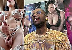 what if cute big-breast trans girl gets sucked off on train before wedding shower?