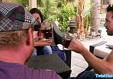 rahyndee gets her pussy licked then fucked doggystyle in heels