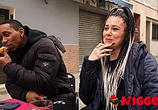 Mature Chloe Eats First Black Cock Fulfilling Outdoor Fantasies