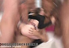 19YO EMEJOTA TAKES 6-ON-1 Dap Gangbang Ass Destruction Only!