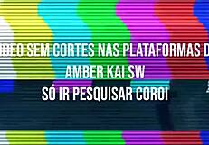 AMBERZINHA'S PAWG BRAZILIAN ASS FALLS OFF BED IN WILD FUCK!