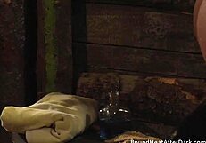 oh wow my big natural boobs feel so slippery oiled up for madame's punishment